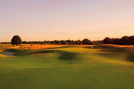 Drie verschillende golfbanen bij Henri-Chapelle