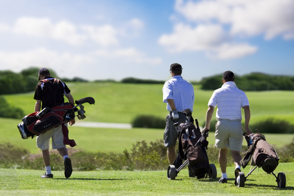 Golfing