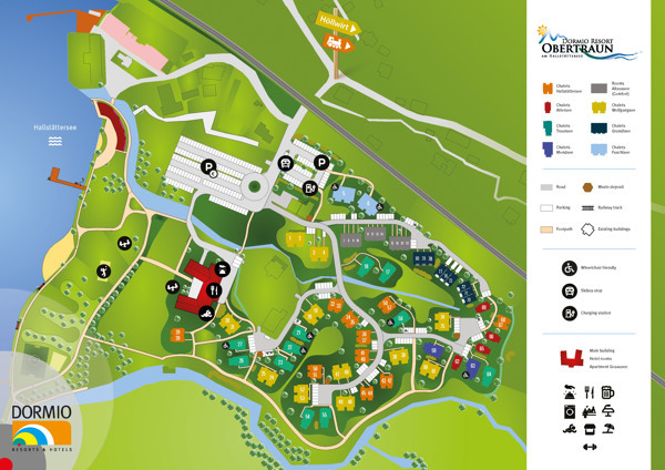 Map of Dormio Resort Obertraun