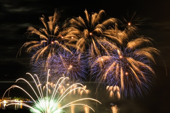 Enjoy fireworks at Playa de La Olla in Altea