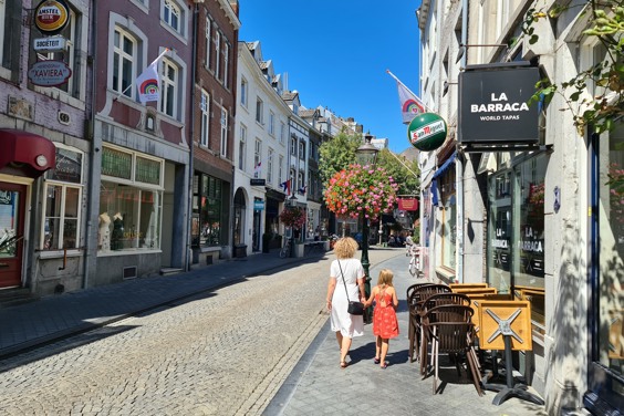 Shopping in the friendly city centre of Maastricht