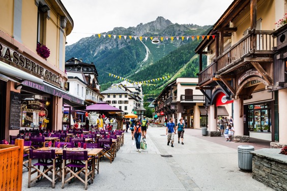 Explore the popular town of Chamonix by train