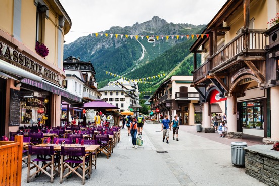 Besuchen Sie die pulsierende Stadt Chamonix-Mont-Blanc