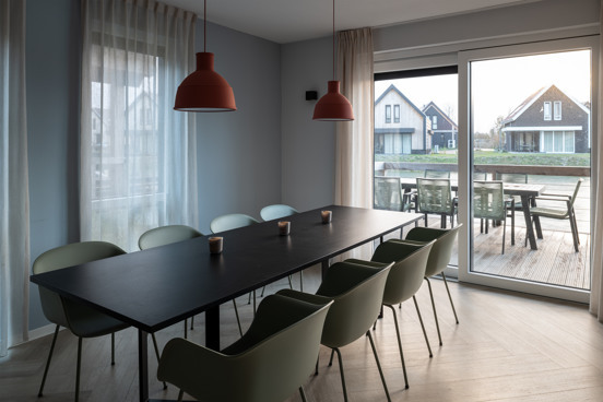 Stay in one of the large holiday homes by the water in Zeeland