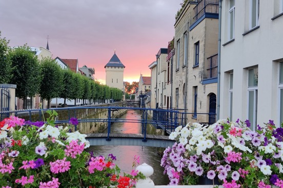 Admire the lively small town of Valkenburg