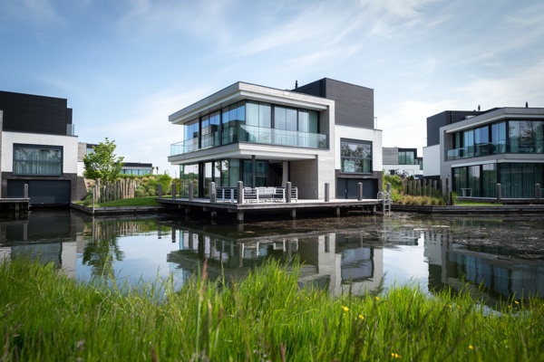 Stay at a waterfront holiday villa in Zeeland