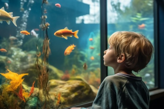 Discover the underwater world at the Sea Aquarium