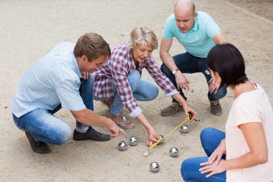 Terrain de pétanque