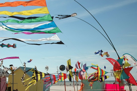 Geschichte Kite-Wettbewerb Berck-sur-Mer
