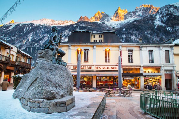 Bezoek het gezellige Chamonix-Mont-Blanc