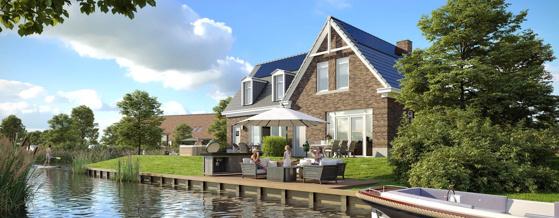 Investeren in luxe vakantiewoningen 
nabij het IJsselmeer