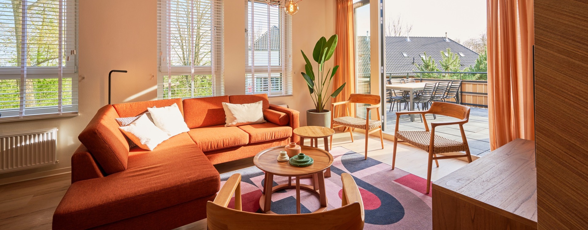Séjournez dans un appartement de luxe
à proximité immédiate du nouveau centre de bien-être et spa