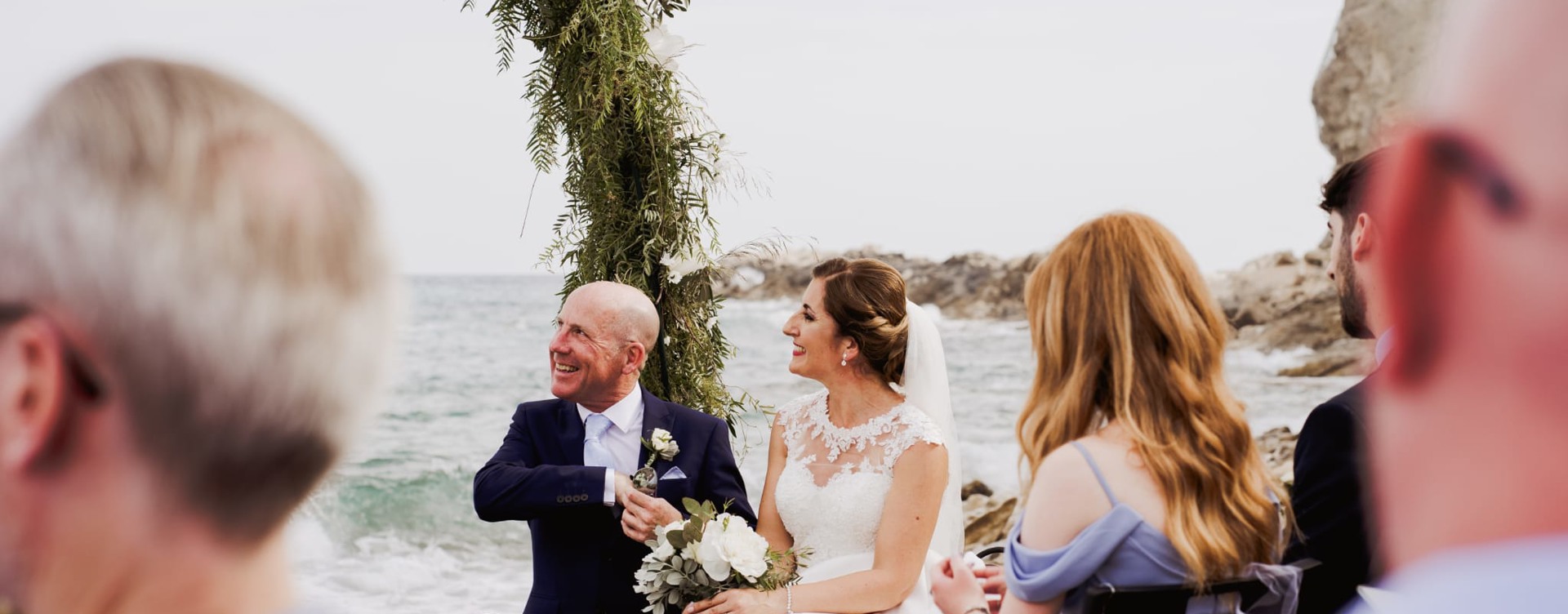 Say yes to each other 
at the most beautiful wedding location on the Spanish coast