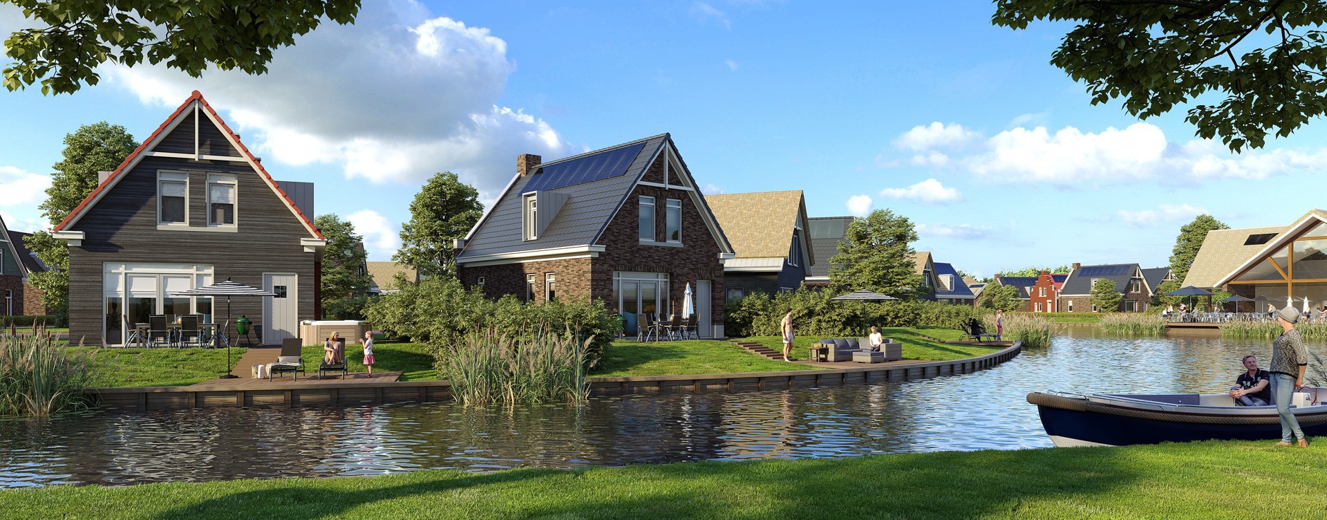 Investeren in luxe vakantiewoningen 
nabij het IJsselmeer