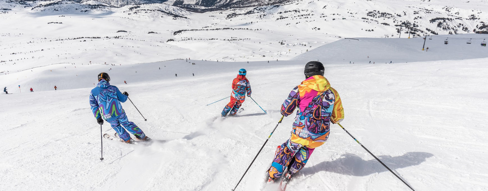 Explore the challenging ski areas
in and around Vallorcine