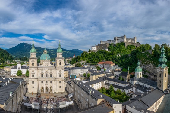 Explore the historic centre of Salzburg