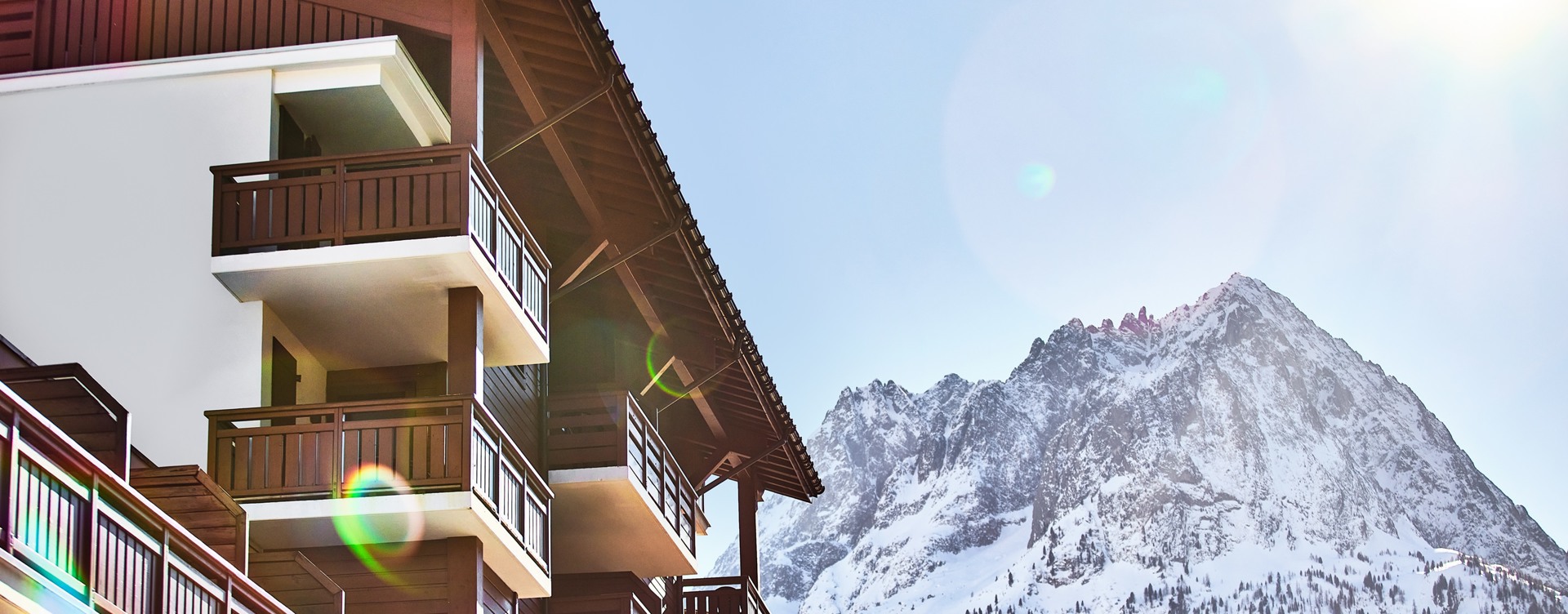 Stay in the enchanting valley 
at the foot of Mont Blanc