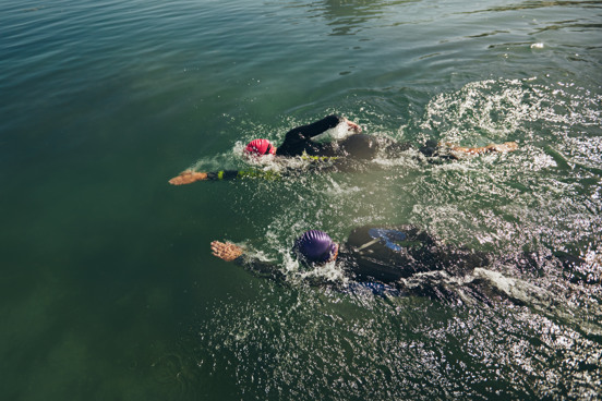 Take part in the exciting swimming marathon in Lake Hallstättersee