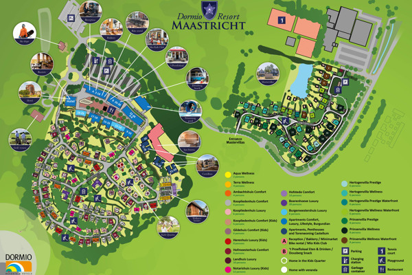 View the resort map