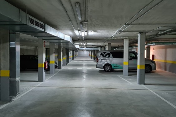 Underground car park: cool parking for your standard or electric car