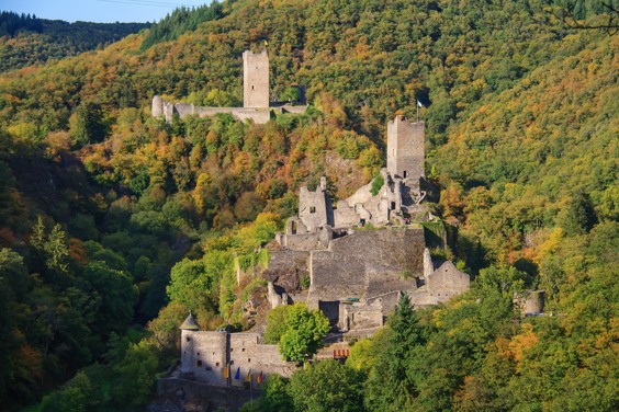 Visitar los dos castillos de Manderscheid
