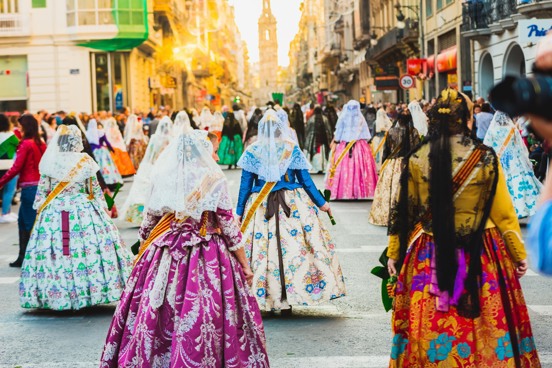Das größte Straßenfestival Spaniens: Las Fallas
