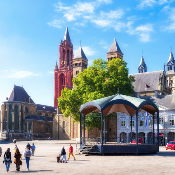 Das quirlige Maastricht mit dem lebendigen Vrijthof-Platz