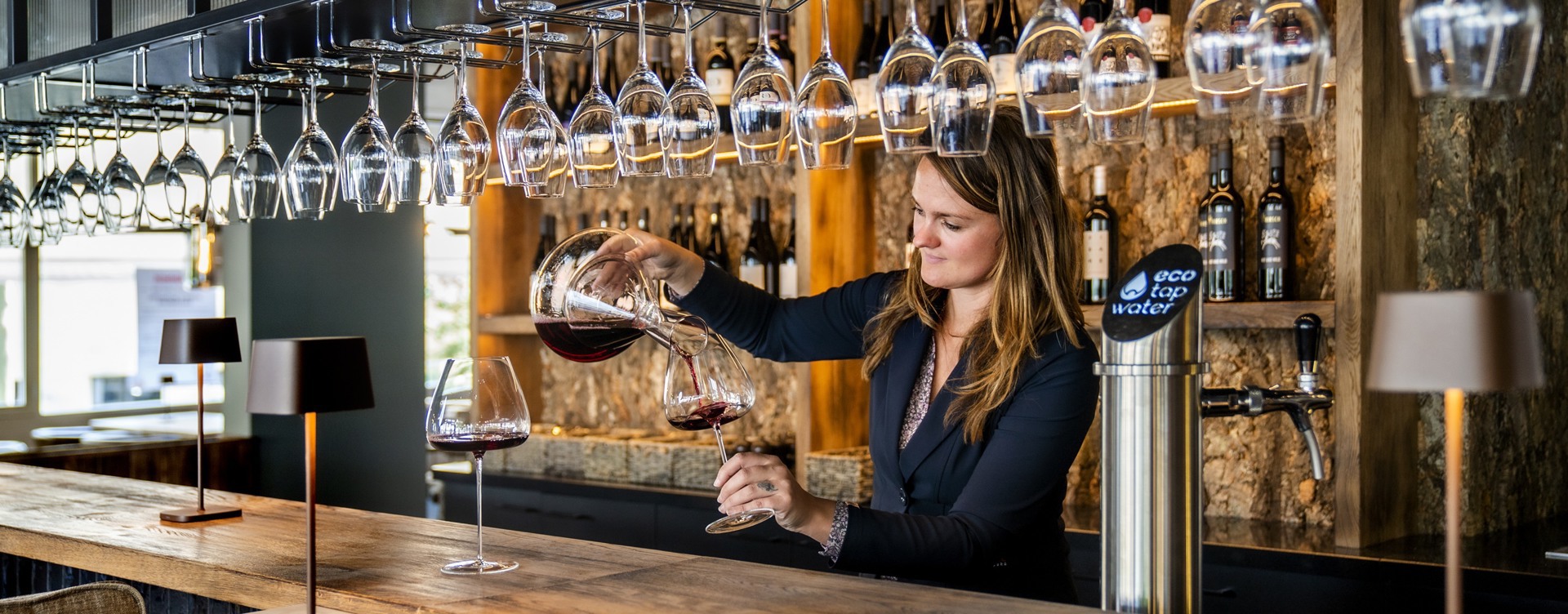 Genießen Sie prickelnde Weine und eine schöne Übernachtung
in dem Weinhotel der Niederlande