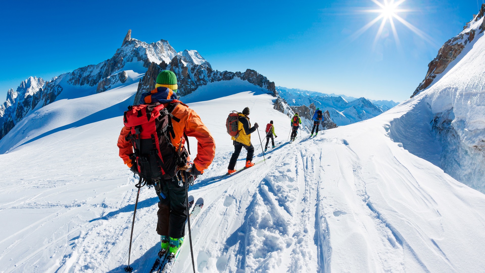 Wintersport in de Franse Alpen