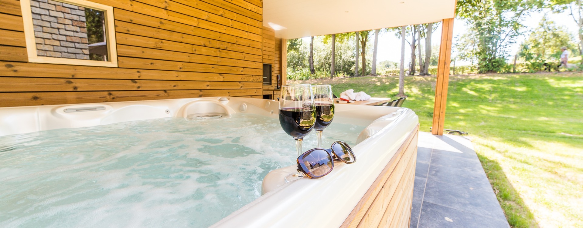 Venez vous relaxer dans votre logement de vacances de luxe
avec espace bien-être privé