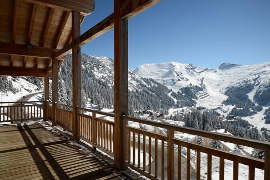 Uitzicht over de Franse Alpen vanuit je appartement