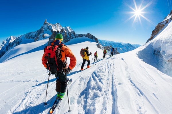 Explore the spectacular ski areas