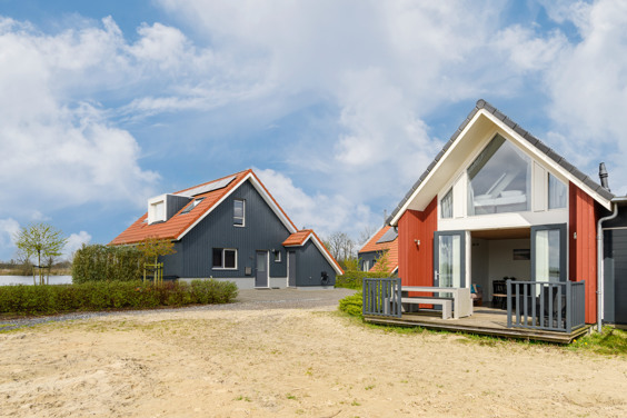 Verblijf in een strandlodge in Friesland