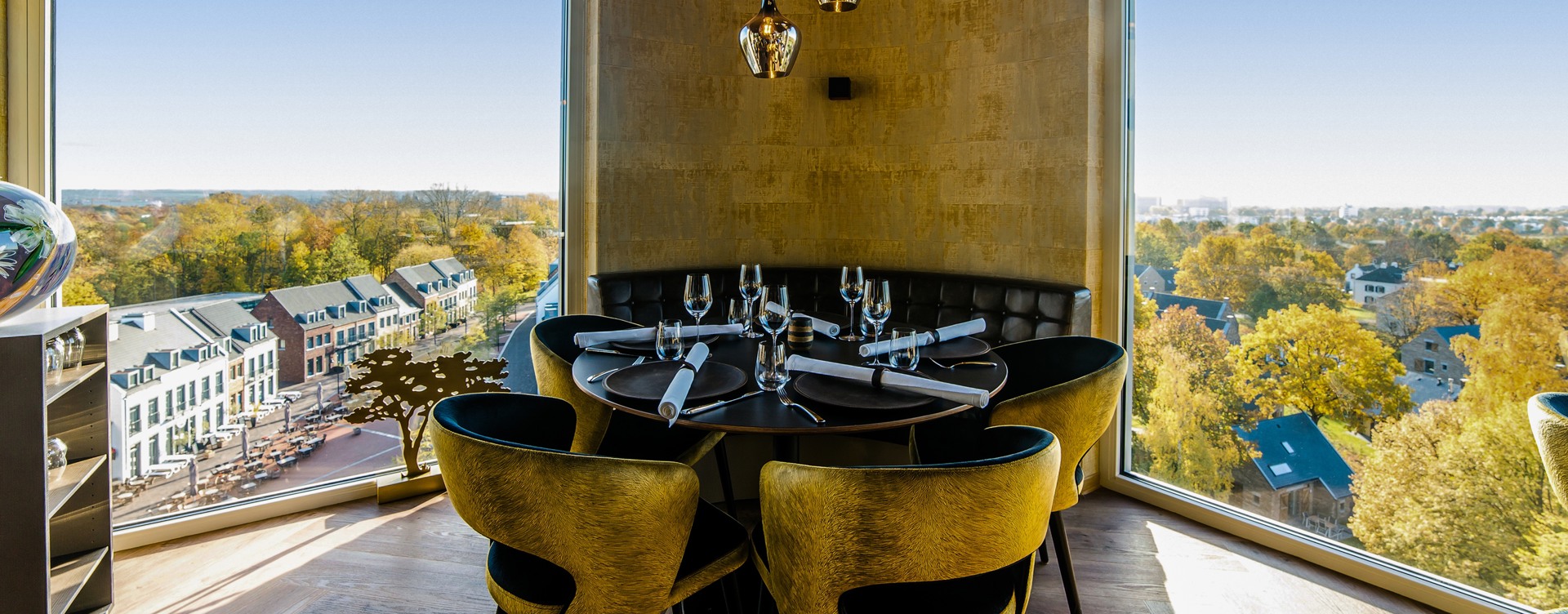 Hoogwaardig en culinair genieten
met panoramisch uitzicht