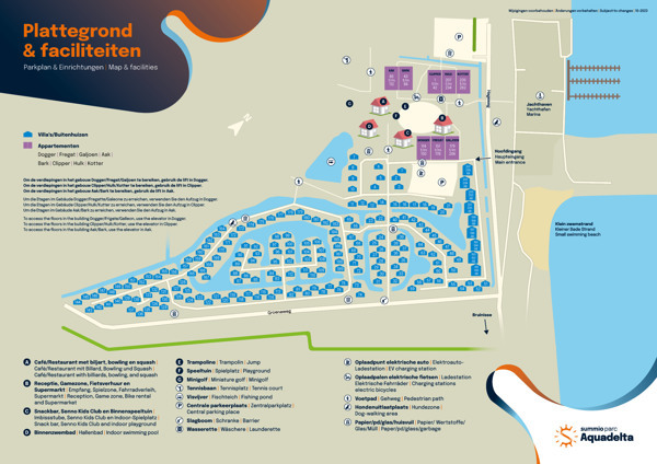 Karte des Summio Parc Aquadelta